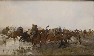 Cossacks In The March — Юзеф Хелмоньский