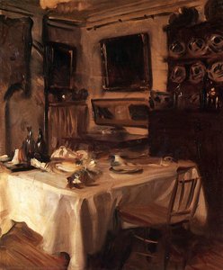 My Dining Room — John Singer Sargent