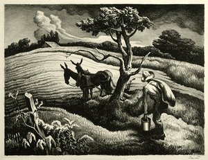 Approaching Storm — Thomas Hart Benton