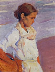 Pescadora Valenciana — Joaquín Sorolla Y Bastida, Late Impressionism