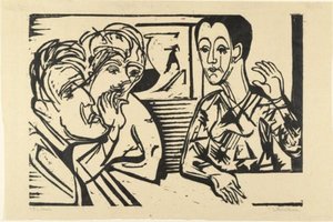 Conversation — Ernst Ludwig Kirchner