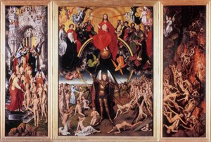 Last Judgment Triptych (open) — Memling, Hans, Early Netherlandish Painting