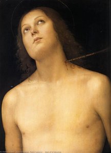 Bust Of St Sebastian — Pjetro Perugino