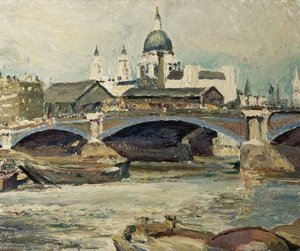 St Paul's, Blackfriars Bridge, London — Ronald Ossory Dunlop