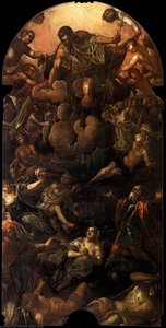 The Apparition Of St Roch — Jacopo Tintoretto, Baroque