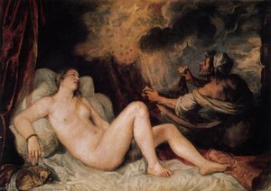 Danaë With A Nurse — Titian, Baroque