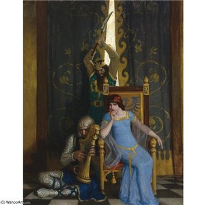 King Mark Slew The Noble Knight Sir Tristram