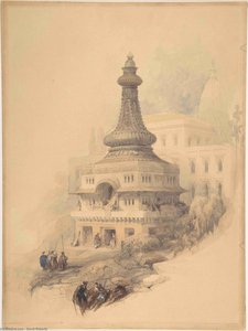 Oriental Scene — David Roberts, Impressionism