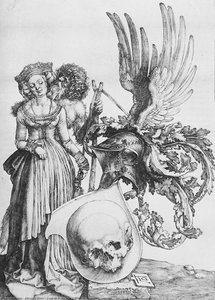 Coat-of-arms With A Skull — Albrecht Dürer