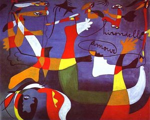 "swallow, Love" Translates To "golondrina, Amor" In Spanish. — Joan Miró, Surrealism