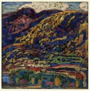 Maine Mountains, Autumn — Marsden Hartley