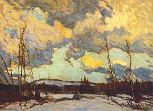 March Evening, Northland — James Edward Hervey Macdonald