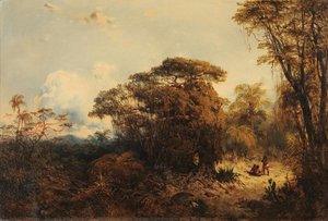 Paisagem com índios [Landscape with Indians]