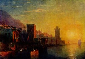 On The Island Of Rhodes. — Ivan Konstantinovich Aivazovsky