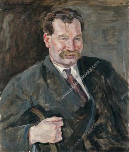 Portrait Of V. F. Sakharov — Pyotr Konchalovsky