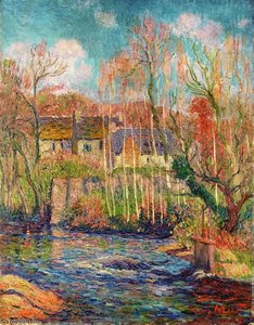 Spring At Pont Aven — Henri Moret