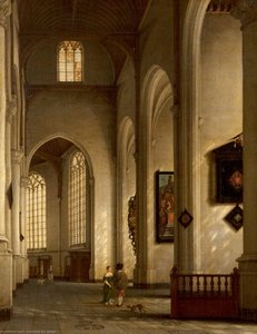 Interior Of The Church Of Saint Bavo, Haarlem — Anthonie De Lorme