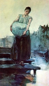 The Washing Woman — George Heidrik Breitner