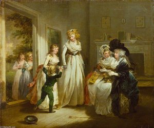 A Visit To The Boarding School — George Morland