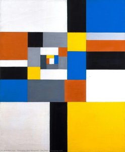 The Sign Of Keeping Still — Charmion Von Wiegand, Neo-plasticism
