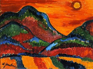 Oberstdorf — Alexej Von Jawlensky, Impressionism