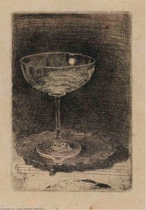 The Wine-glass — James Abbott Mcneill Whistler