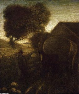 The Farmyard — Albert Pinkham Ryder