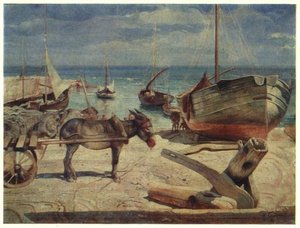 Donkey On Capri — Isaak Brodsky