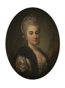 Portrait Of Konstancja Poniatowska Née Czartoryska — Per The Elder Krafft