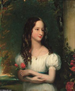 Portrait Of Merelina Tindal — Henry William Pickersgill