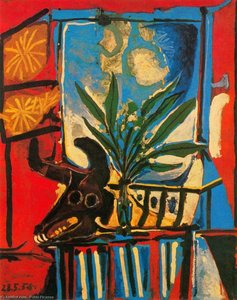 Stilleben Mit Stierkopf — Pablo Picasso, Kubismus