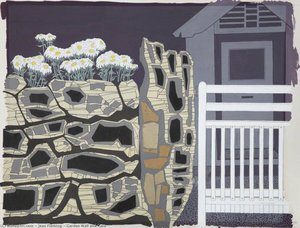 Garden Wall And Gate — Jean Fleming