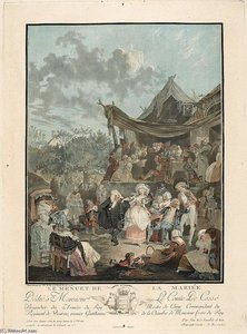 The Bride's Minuet — Philibert Louis Debucourt