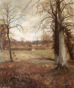 Early Spring At Abinger — Edward Wilkins Waite