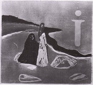 Woman On The Beach — Edvard Munch, Expressionism