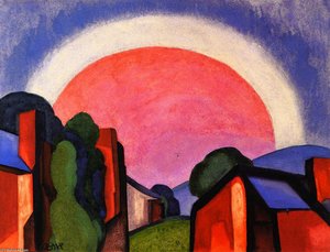 Rosy Light — Friedrich Julius Oskar Blümner