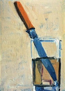 Knife And Glass — Richard Diebenkorn