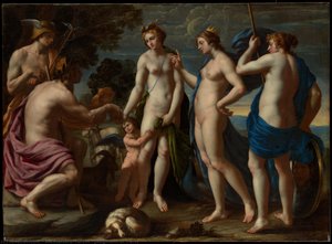 Judgment Of Paris — Alessandro Turchi, Baroque