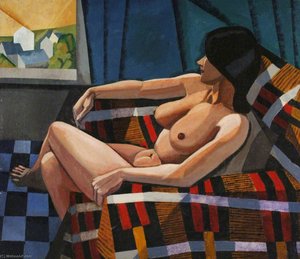 Seated Nude — Ronald Power