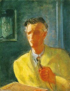 Self-portrait — Ödön Márffy, Impressionism