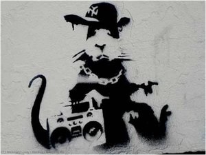 Gangsta Rat — Banksy