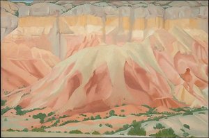 Red And Yellow Cliffs — Georgia O'keeffe