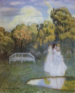 Evening Shadow — Viktor Elpidiforovich Borisov Musatov