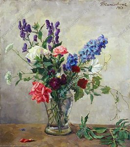Still Life. A Small Bouquet. — Pyotr Konchalovsky