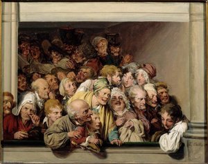 Une Loge, Un Jour De Spectacle Gratuit — Louis Léopold Boilly