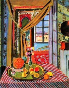 Henri Matisse - Interior With A Photograph, 1924 — Henri Matisse, Fauvism