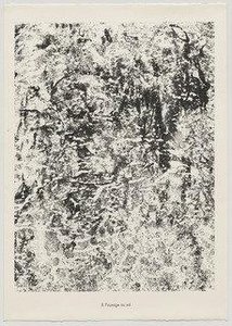 Landscape Of Soil (paysage Au Sol) From The Portfolio Theater Of The Earth (théâtre Du Sol) From Phenomena (les Phénomènes) — Jean Philippe Arthur Dubuffet