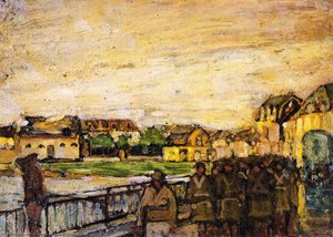 War Scene, Etaples, France — Henry Ossawa Tanner, Academic Realism