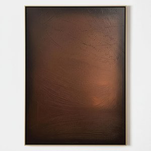 Ethereal Bronze Radiance: A Meditative Study Of Organic Shadows And Cosmic Dust — David Moreau, Plaster & Texture Art