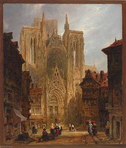 Rouen Cathedral — David Roberts, Romanticism